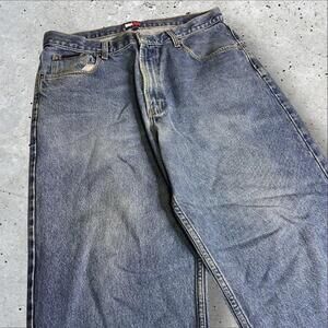Tommy Jeans Men's Blue Straight Jeans 36/30 -‎ B4